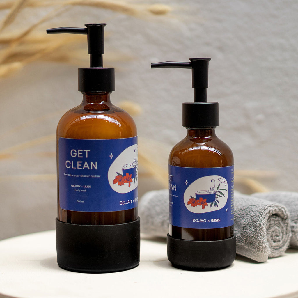 SOJAO x POSTCARD 'Get Clean' Shower Gel
