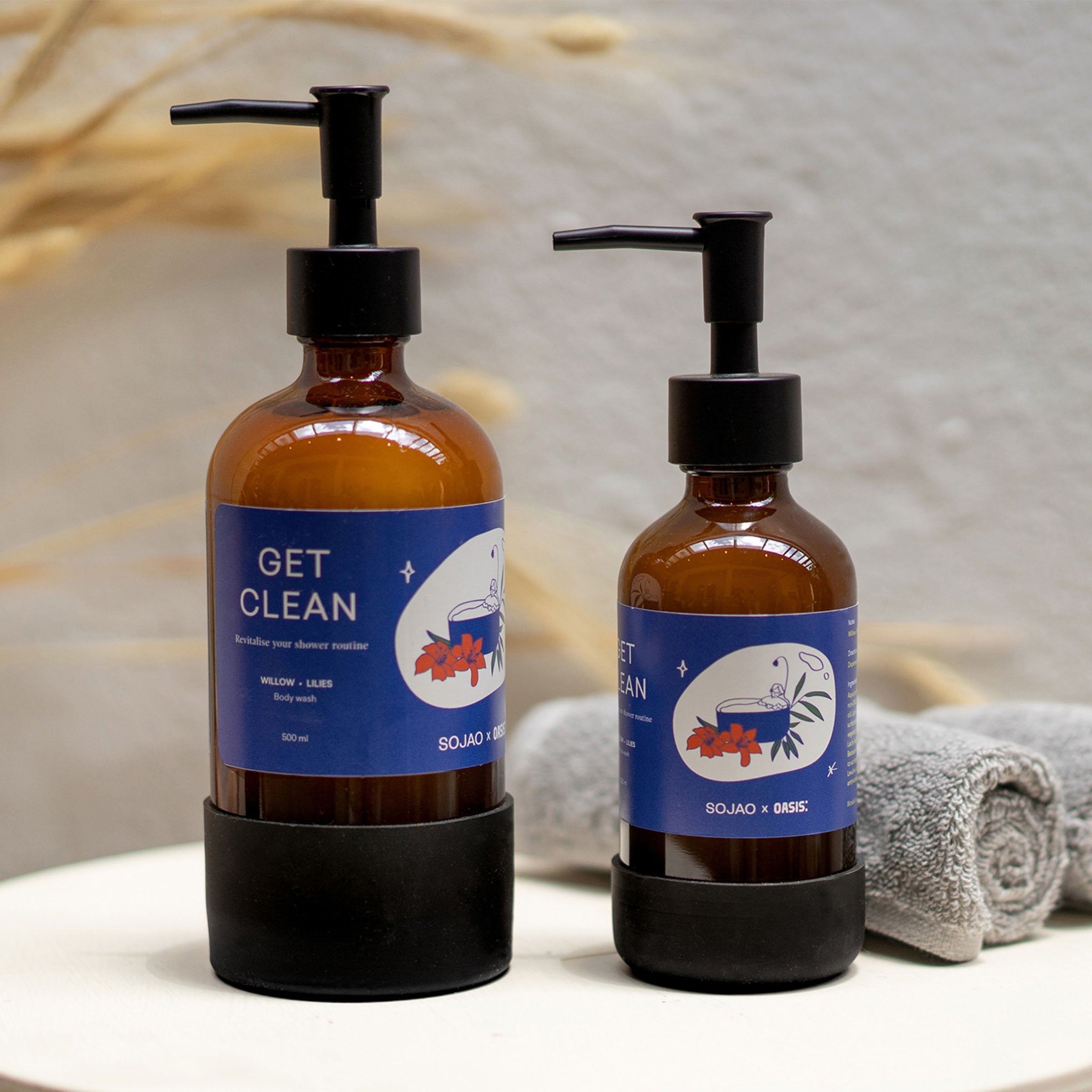 SOJAO x POSTCARD 'Get Clean' Shower Gel