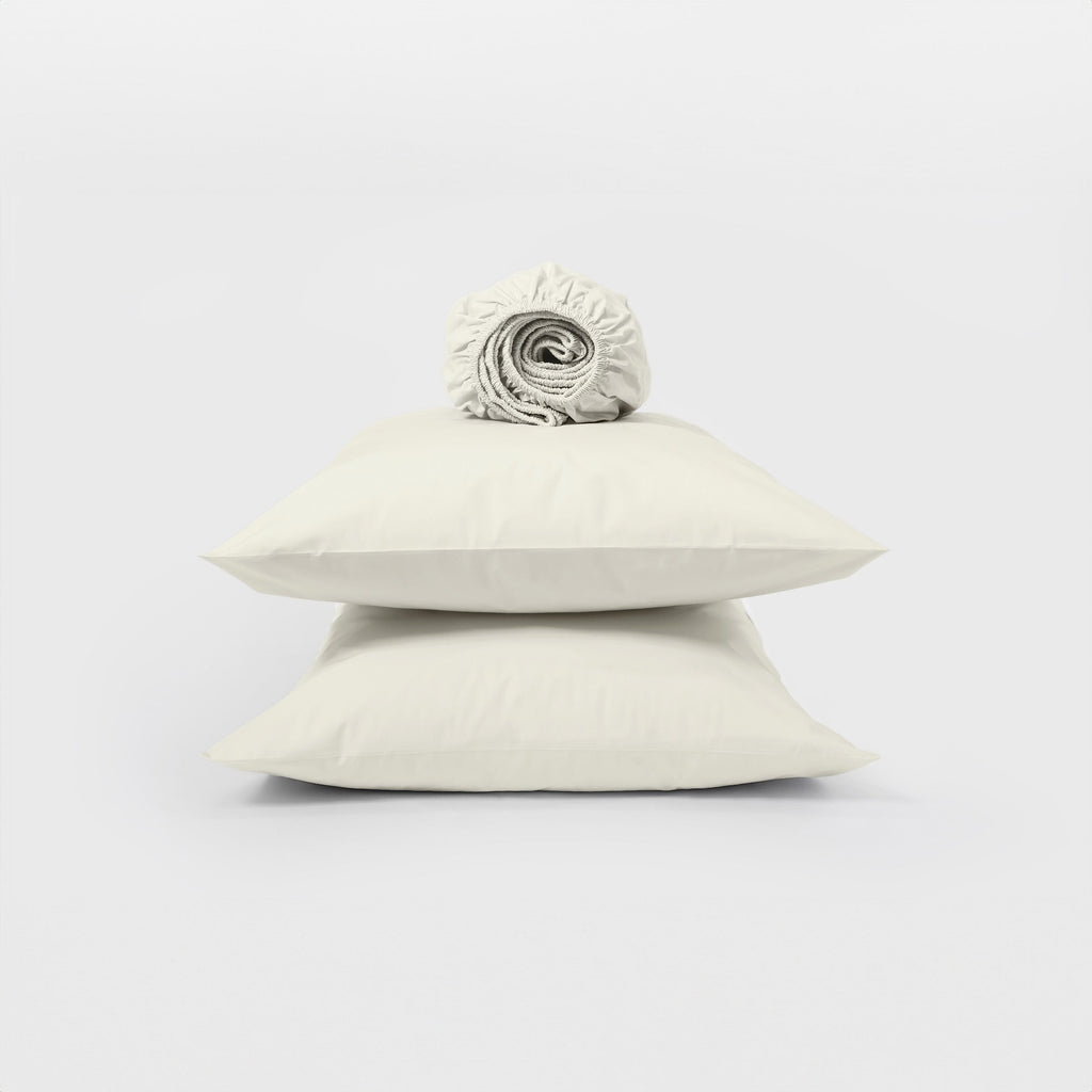 Classic Natural Fitted Sheet Set