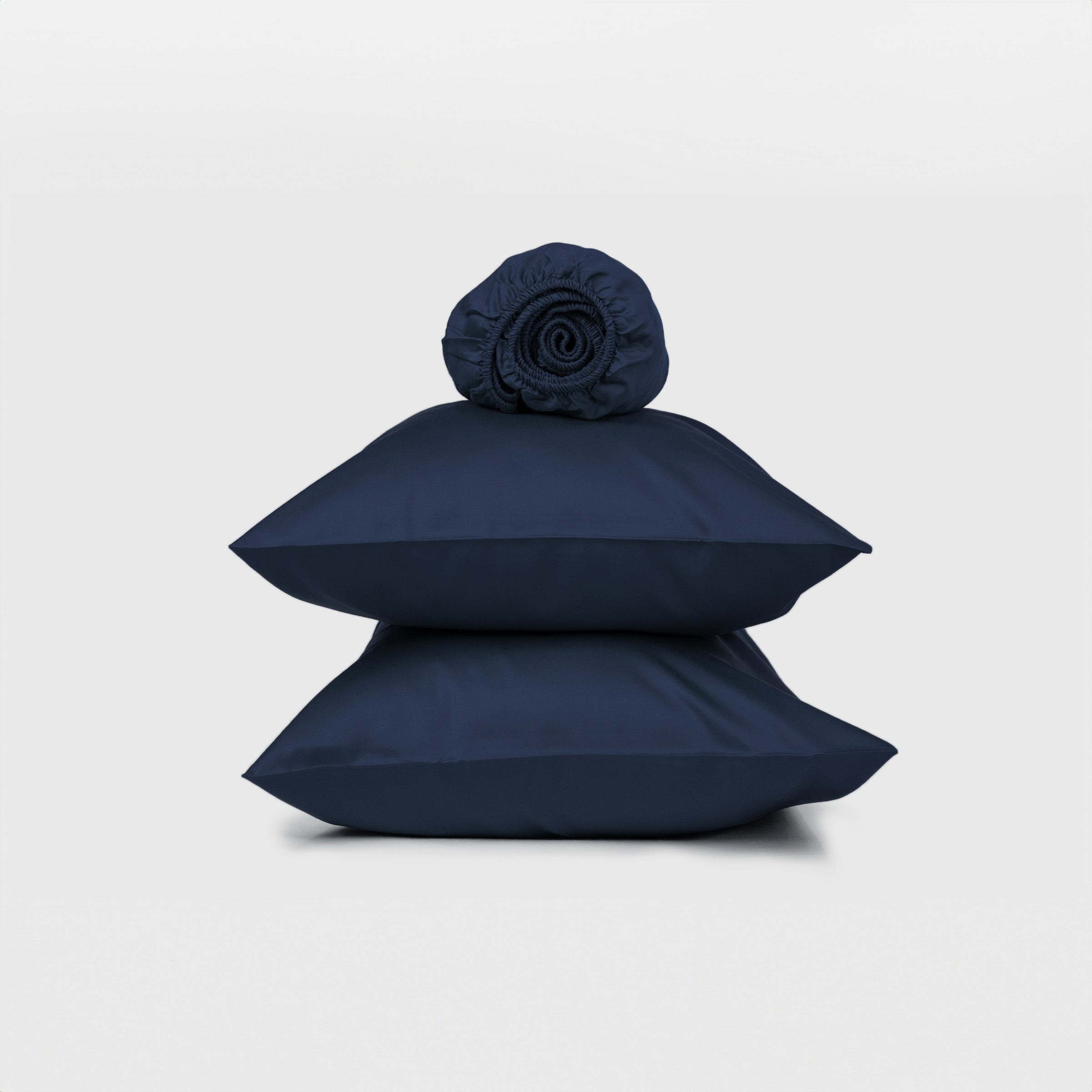 Classic Navy Fitted Sheet Set