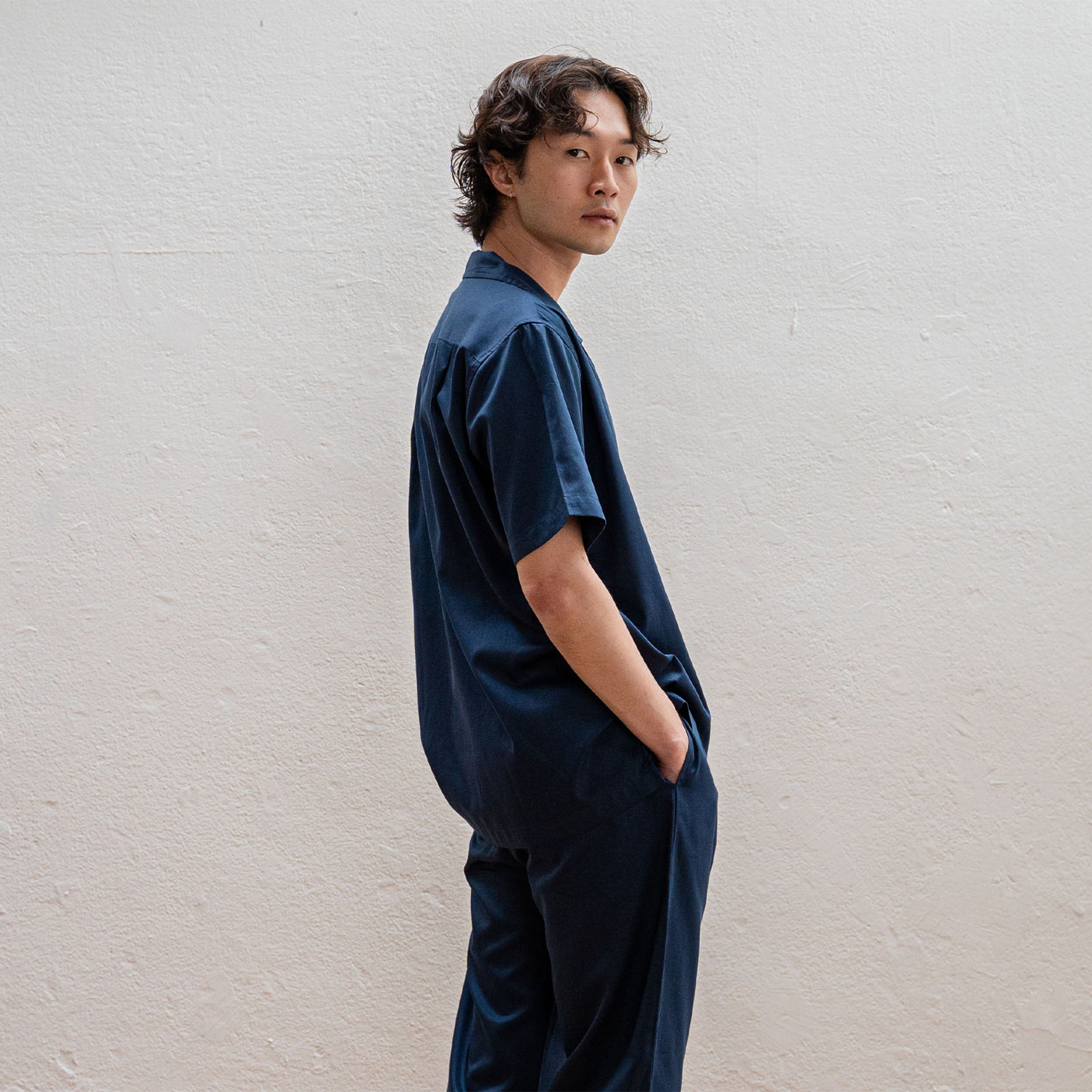 Organic Cotton Men's Loungewear Shirt (Last Call)