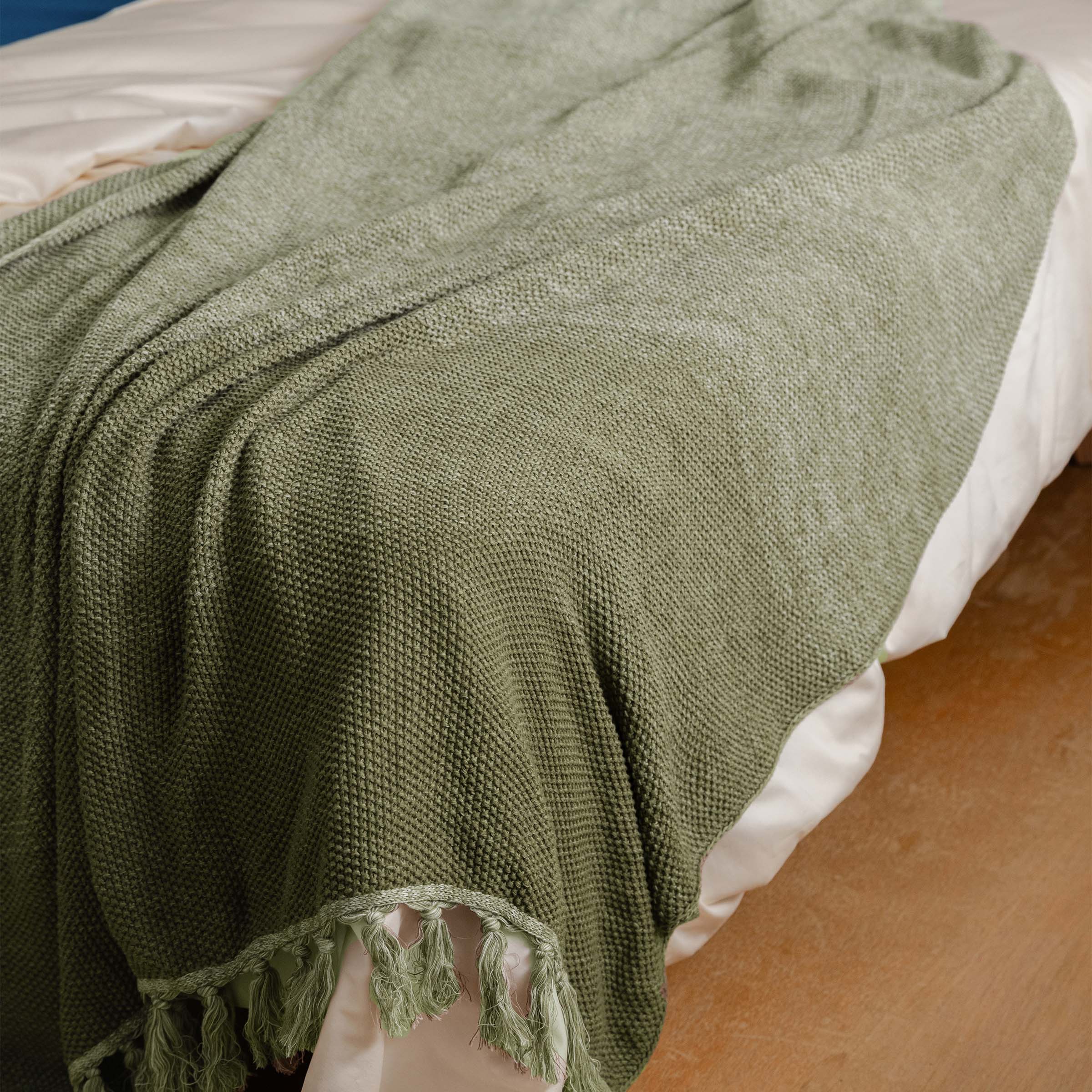 Fringed Ombre Throw