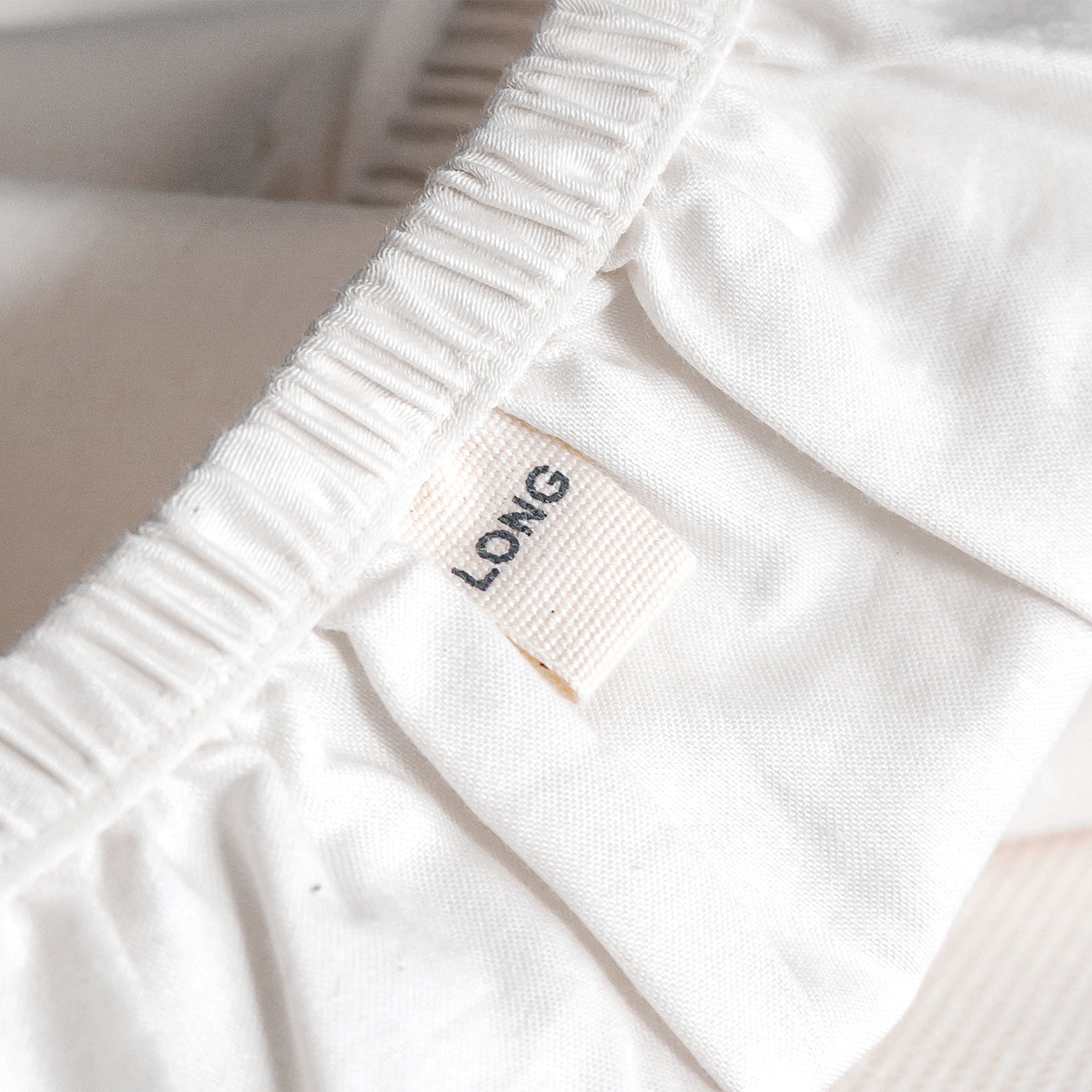 Organic Classic White Baby Cot Fitted Sheet (Bundle of 3)