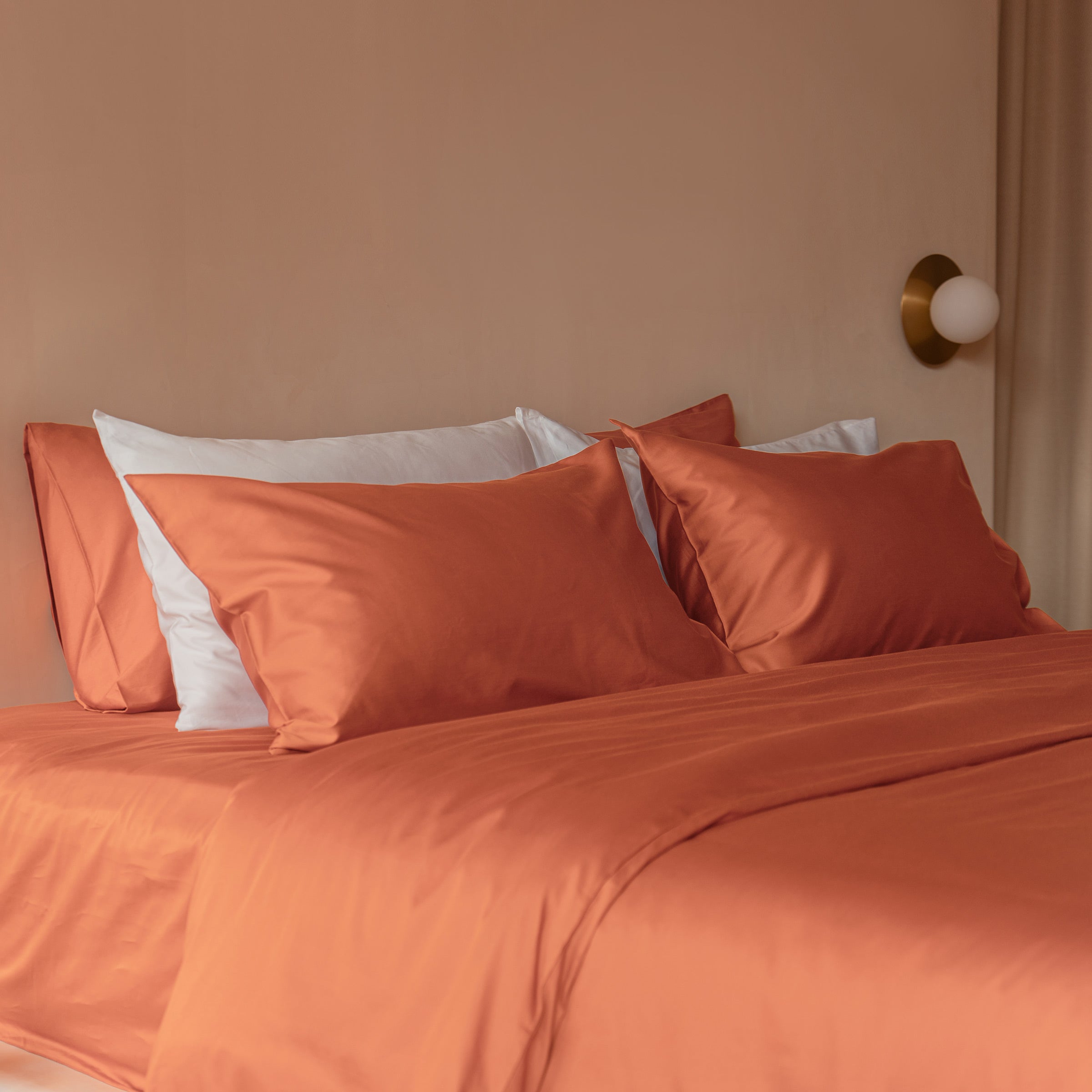Classic Peach Duvet Bundle Set