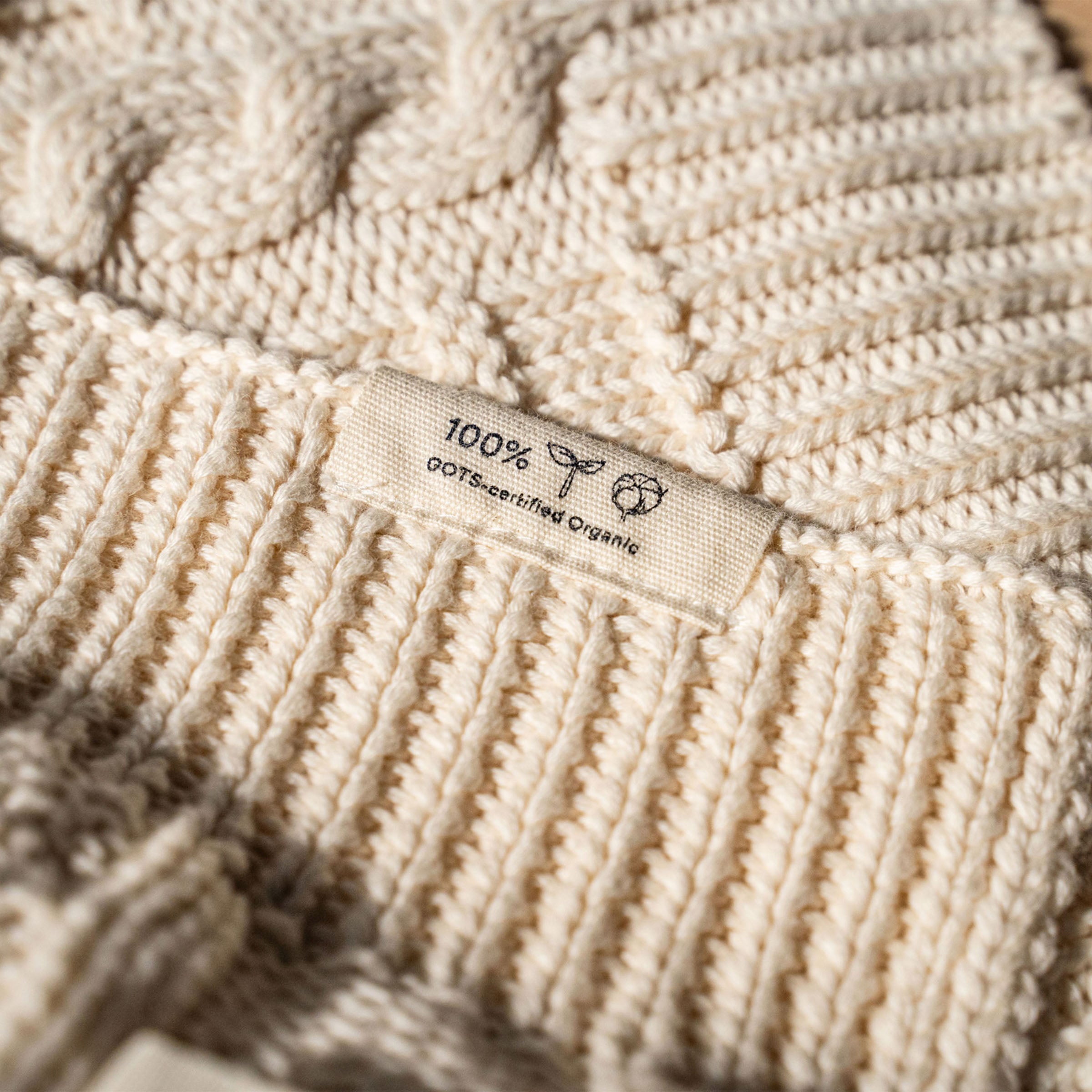 Cable Knit Throw