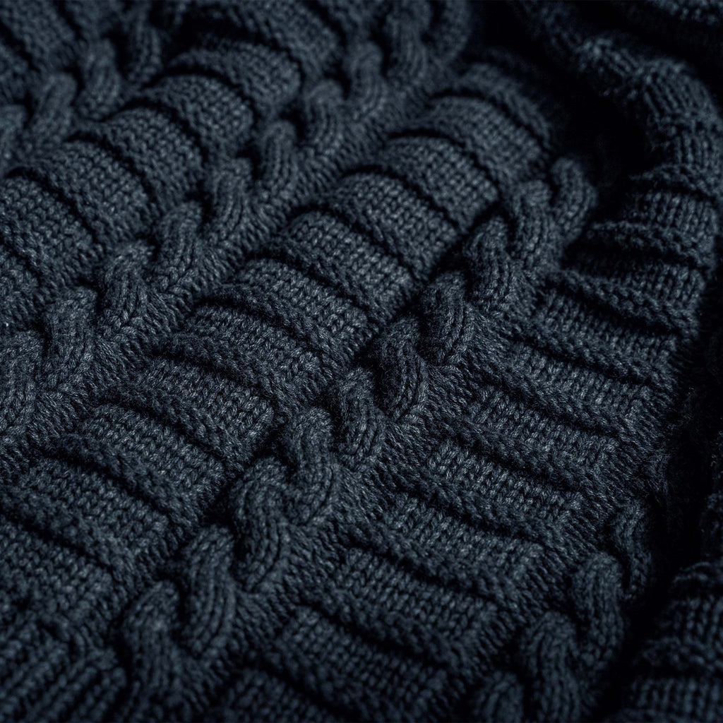 Cable Knit Throw