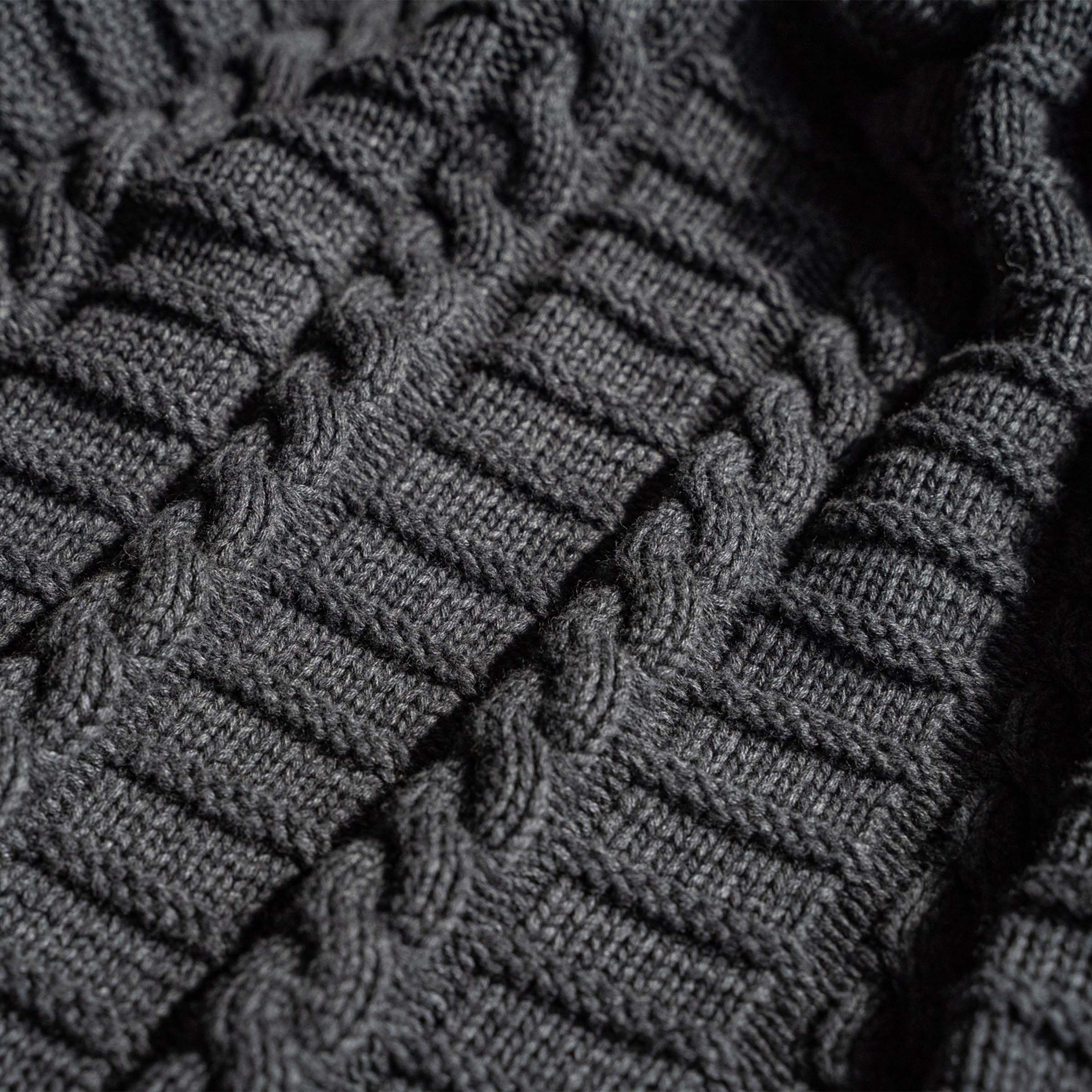 Cable Knit Throw