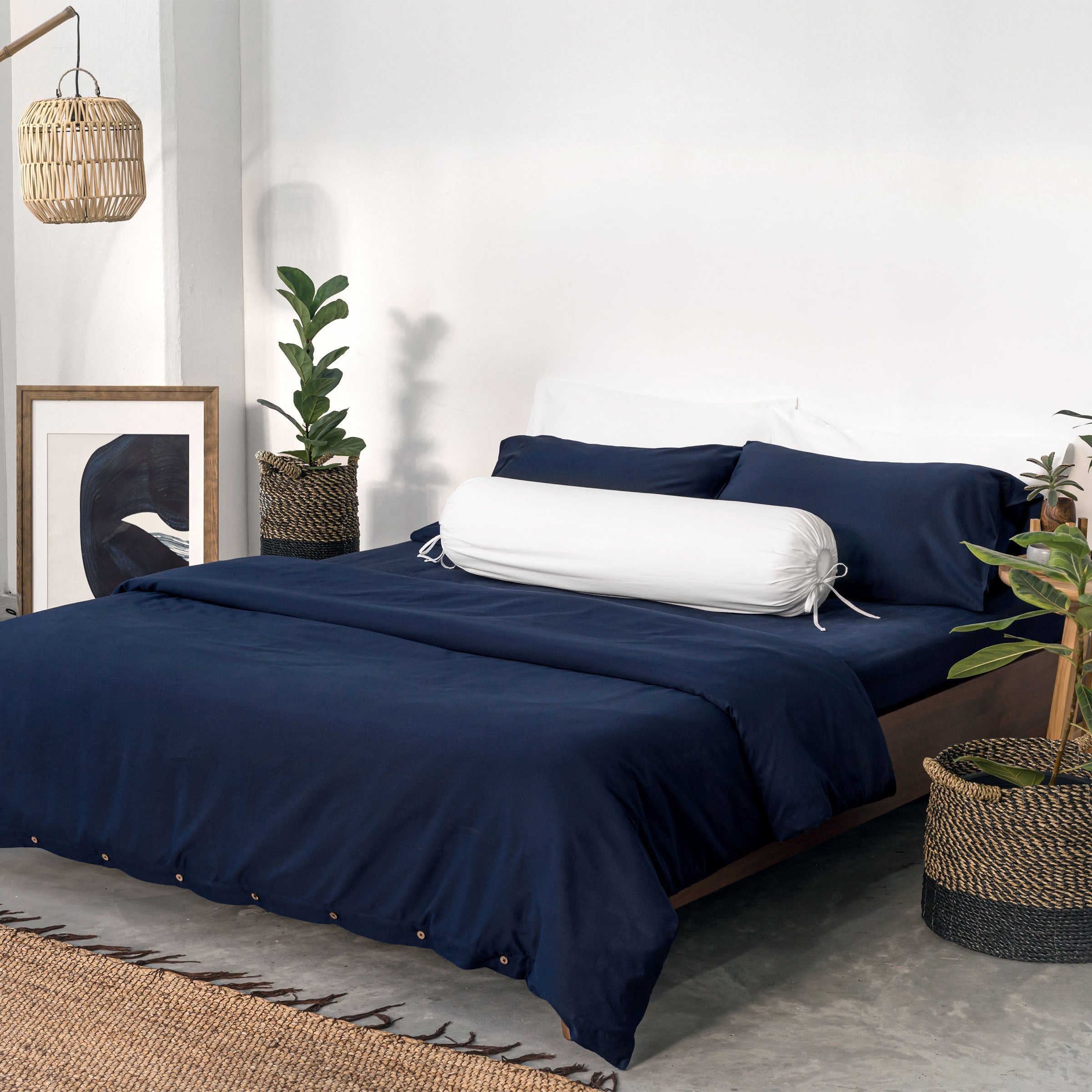 Classic Navy Duvet Bundle Set