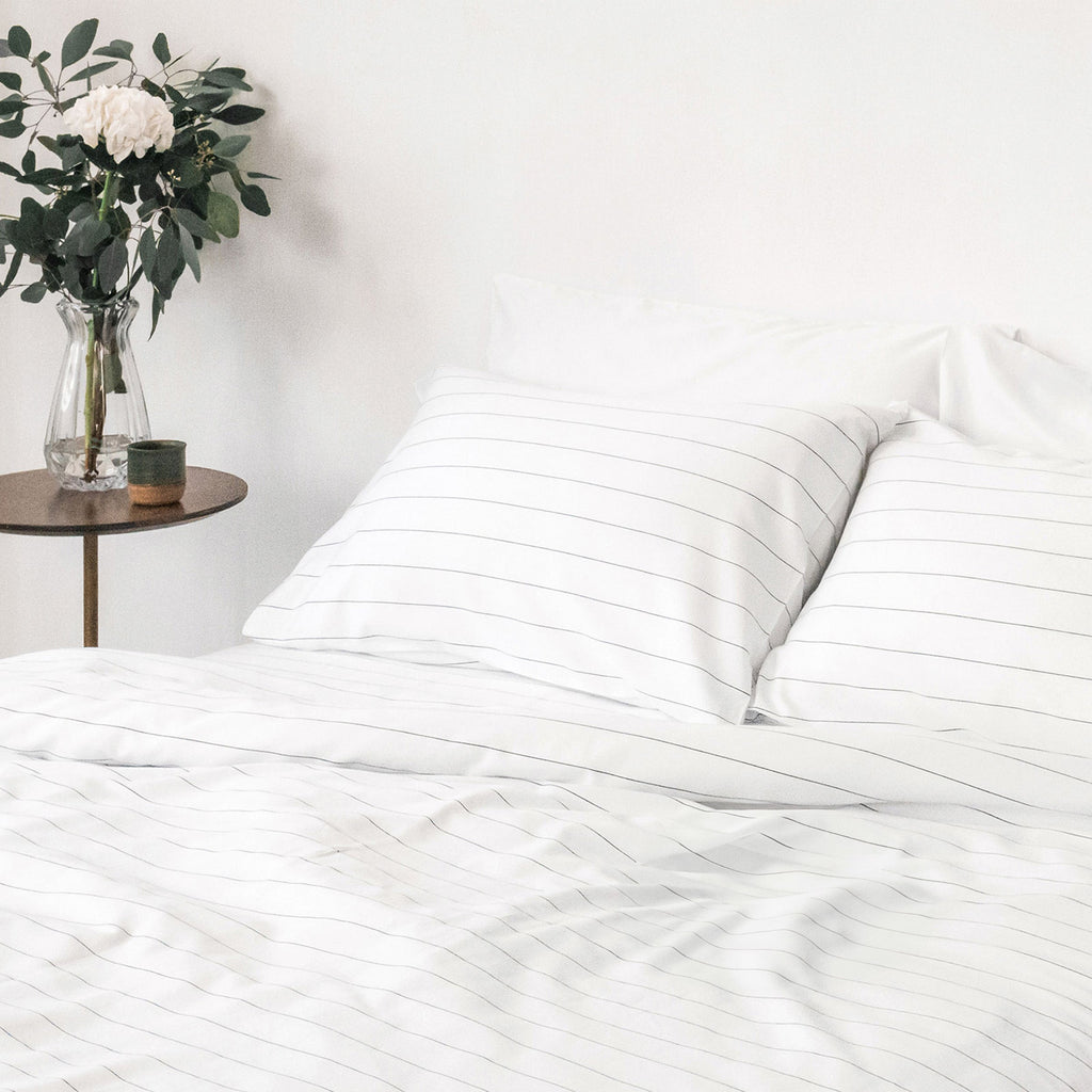 Classic Pinstripes Fitted Sheet (Last Call)