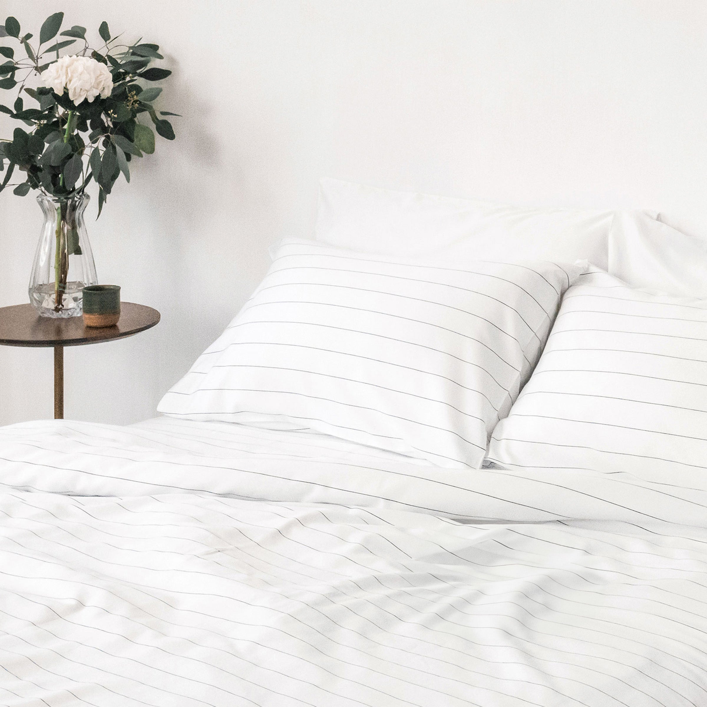 Classic Pinstripes Fitted Sheet (Last Call)