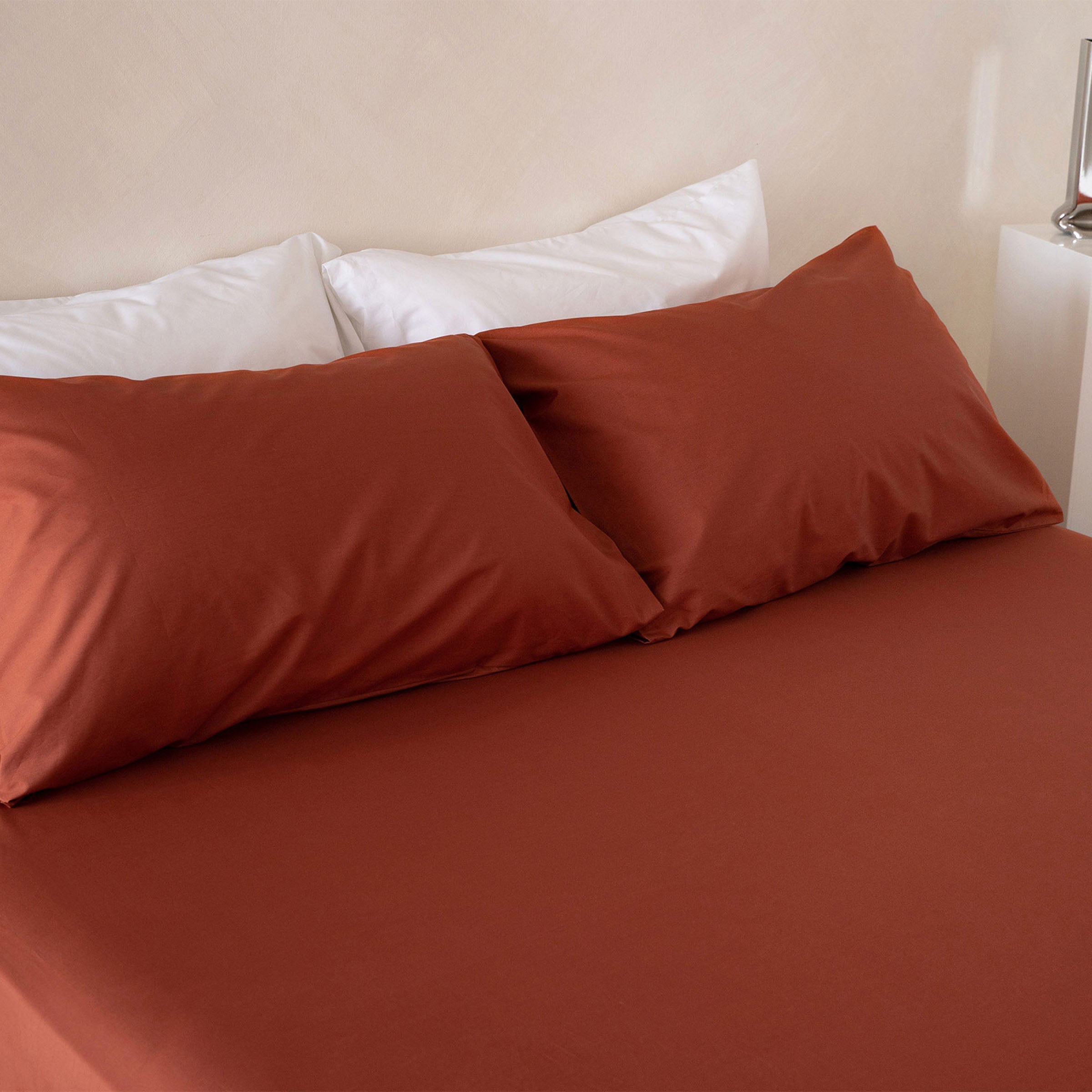 Crisp Clay Fitted Sheet Set