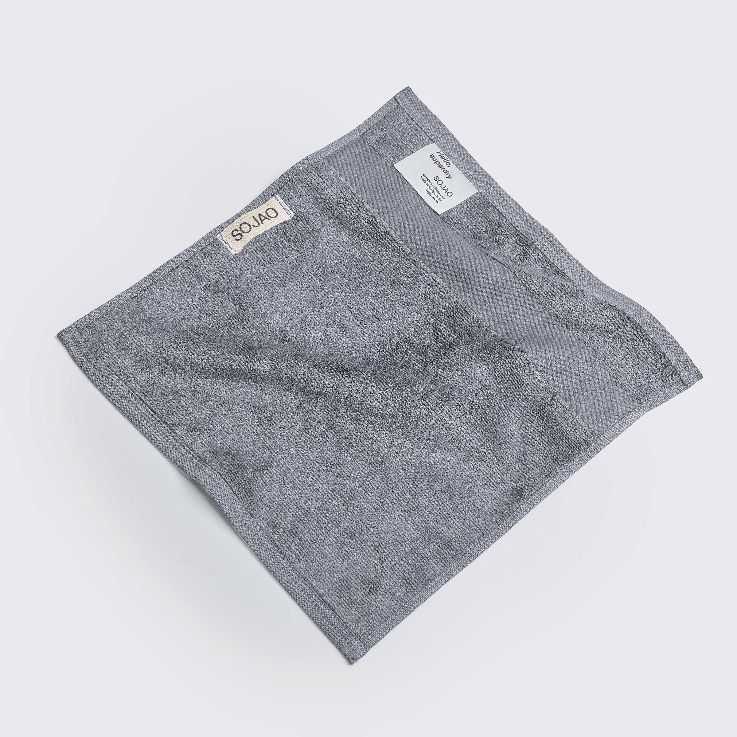 Organic Face Towel Pair