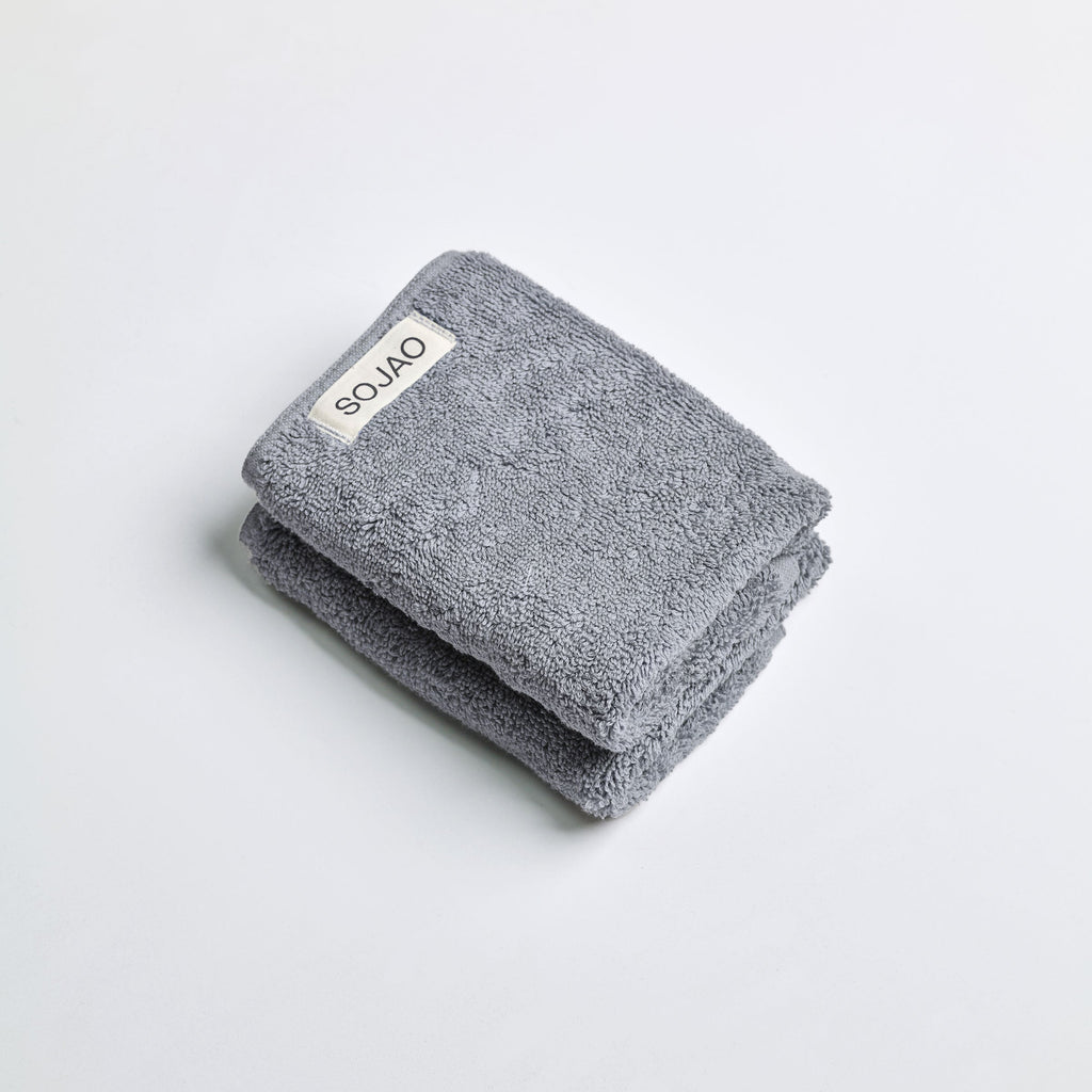 Organic Face Towel Pair