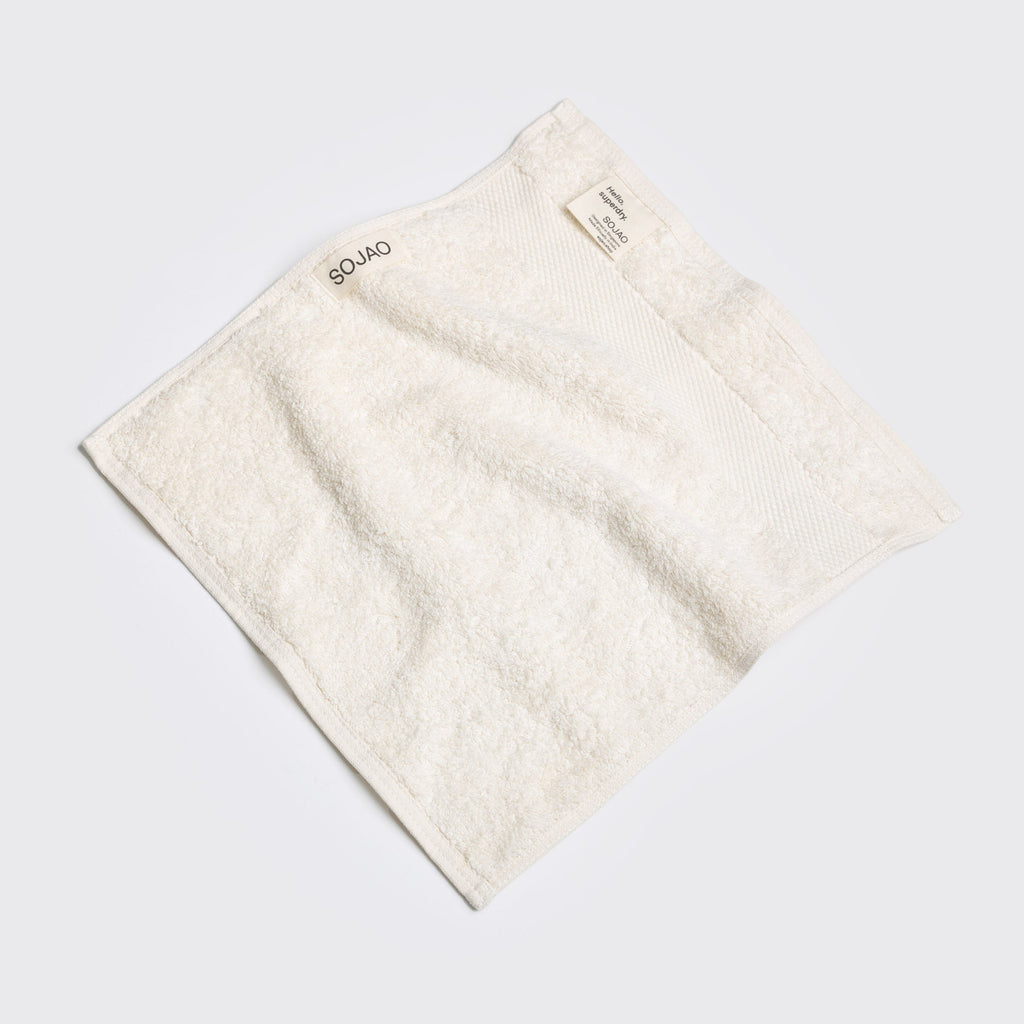 Organic Face Towel Pair