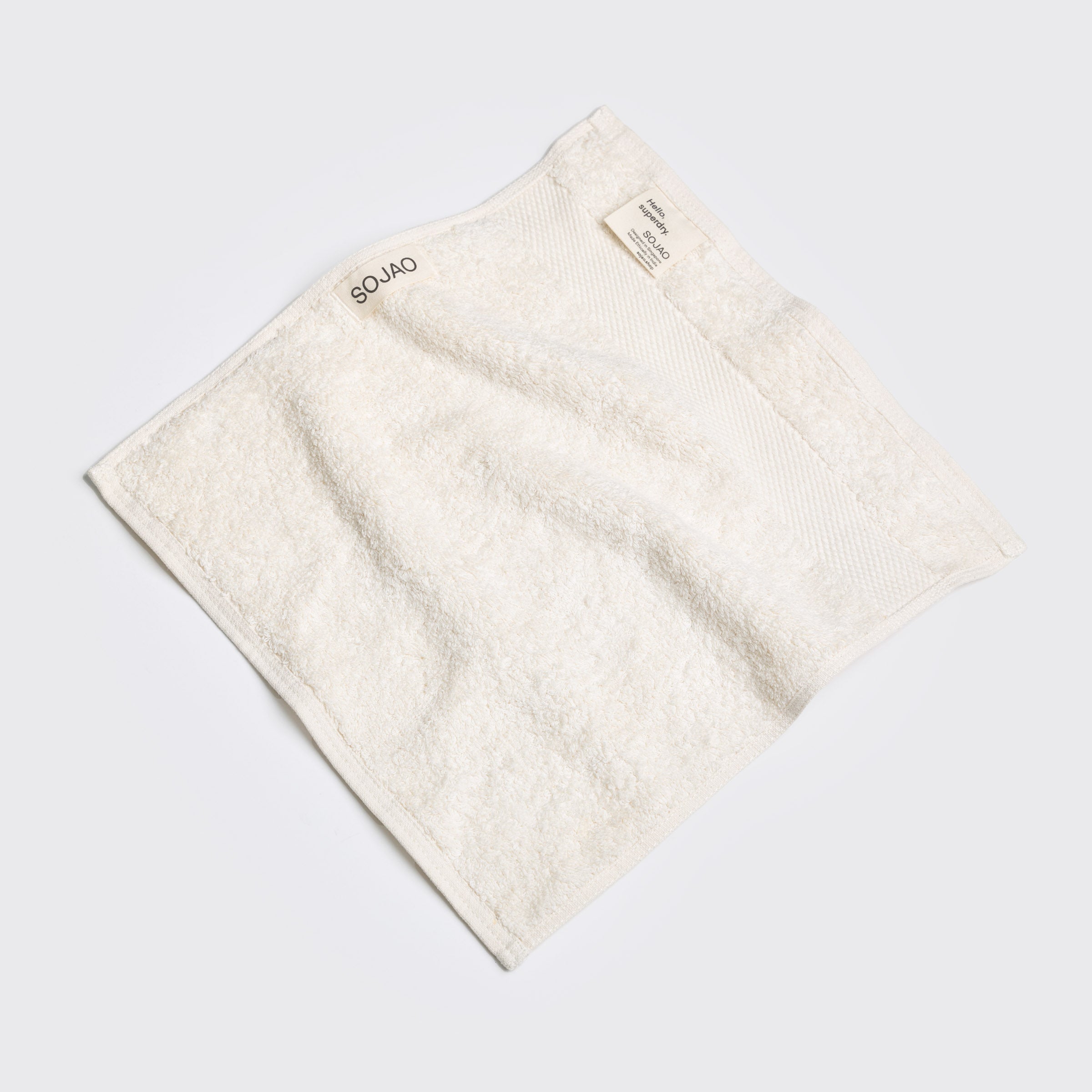 Organic Face Towel Pair