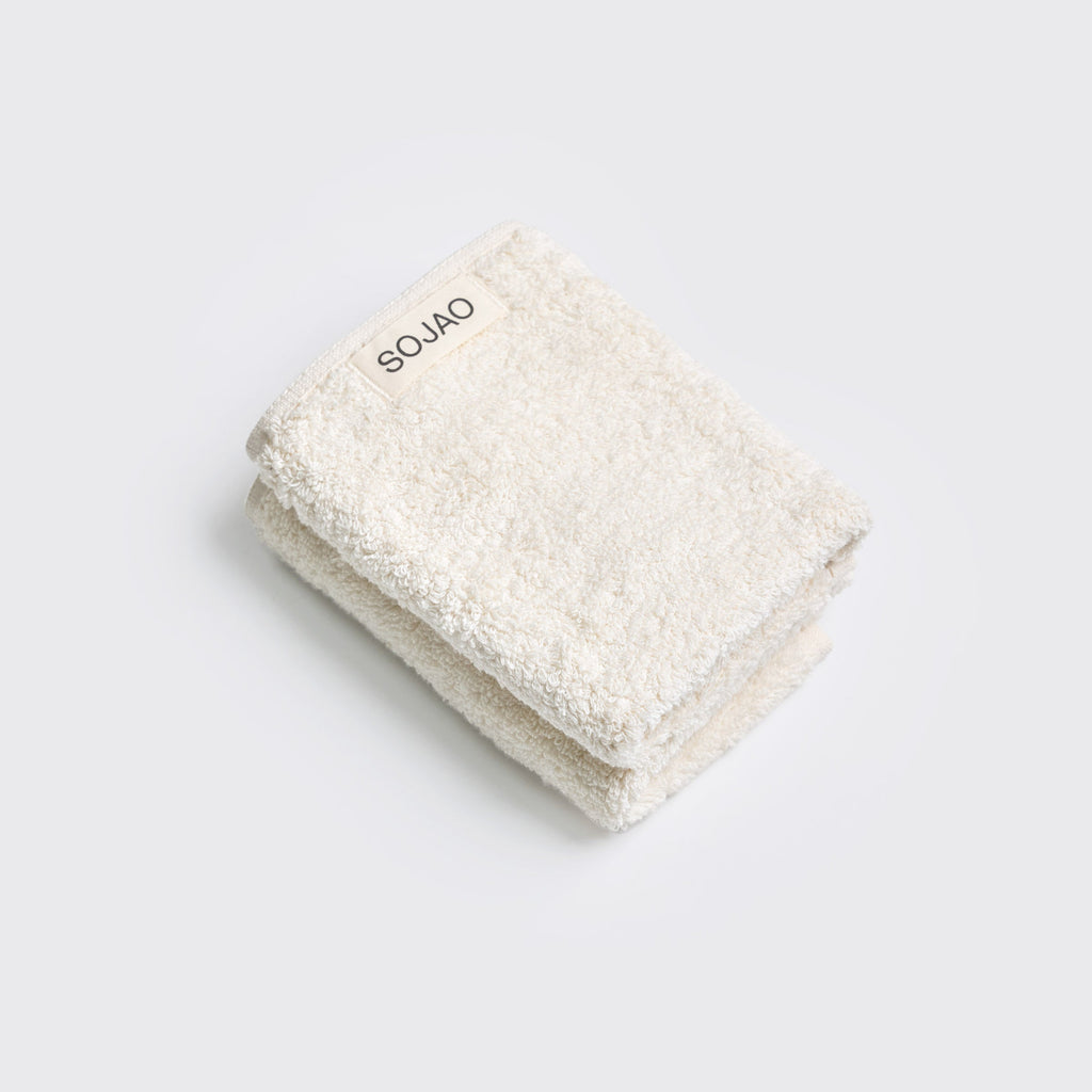 Organic Face Towel Pair