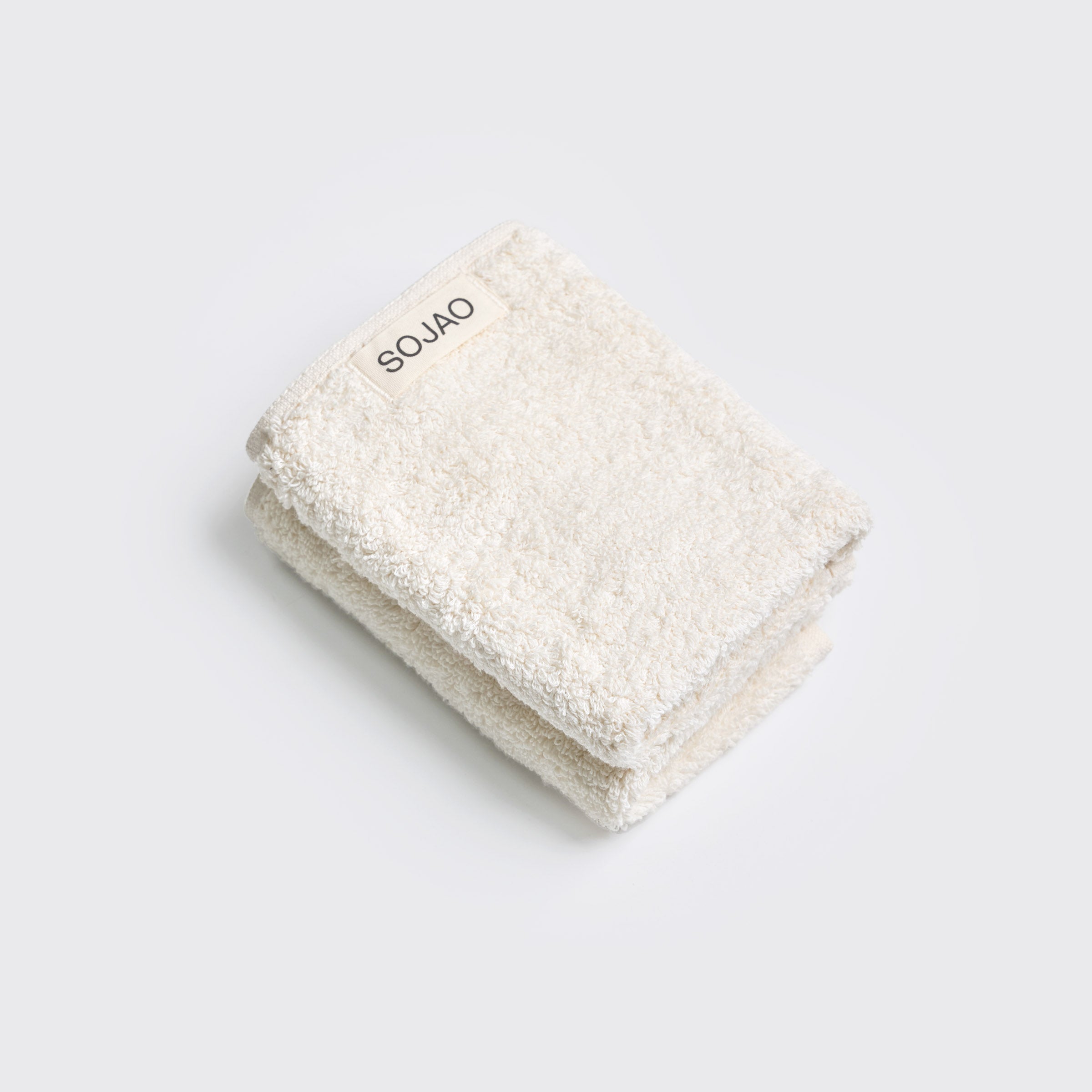 Organic Face Towel Pair