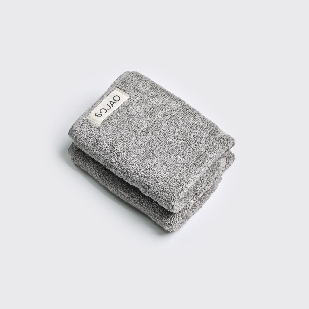 Organic Face Towel Pair