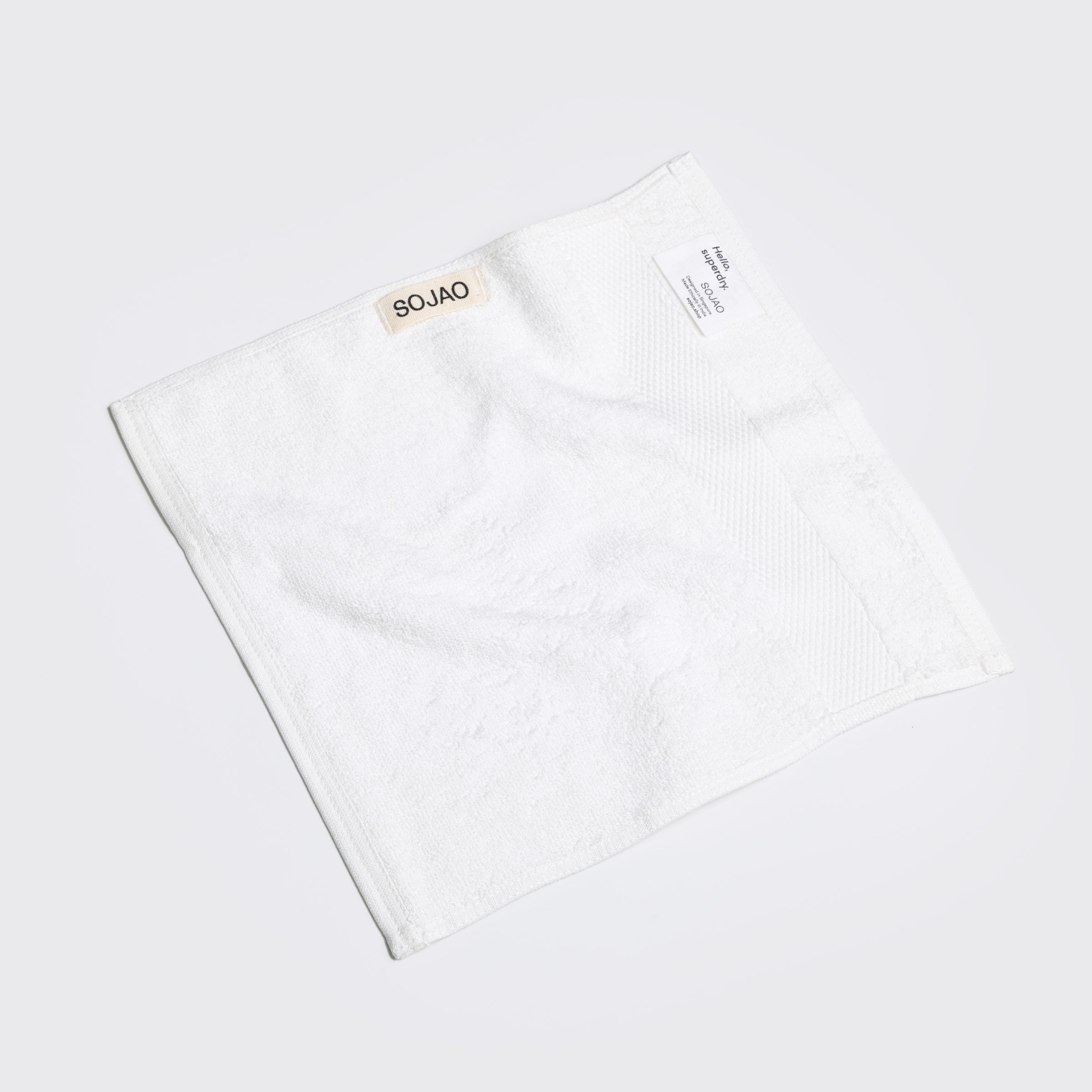 Organic Face Towel Pair