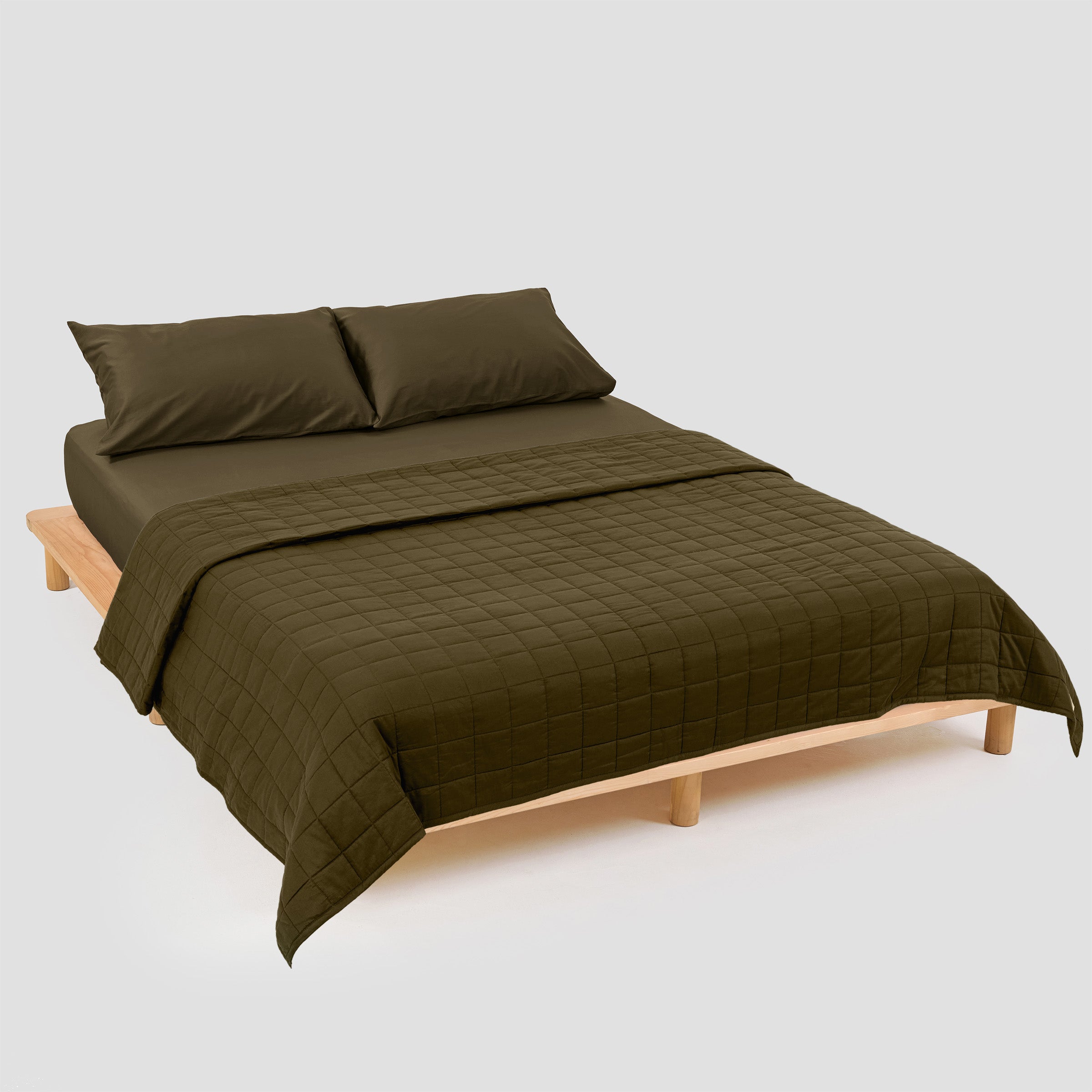 Classic Moss Quilt Bundle Set