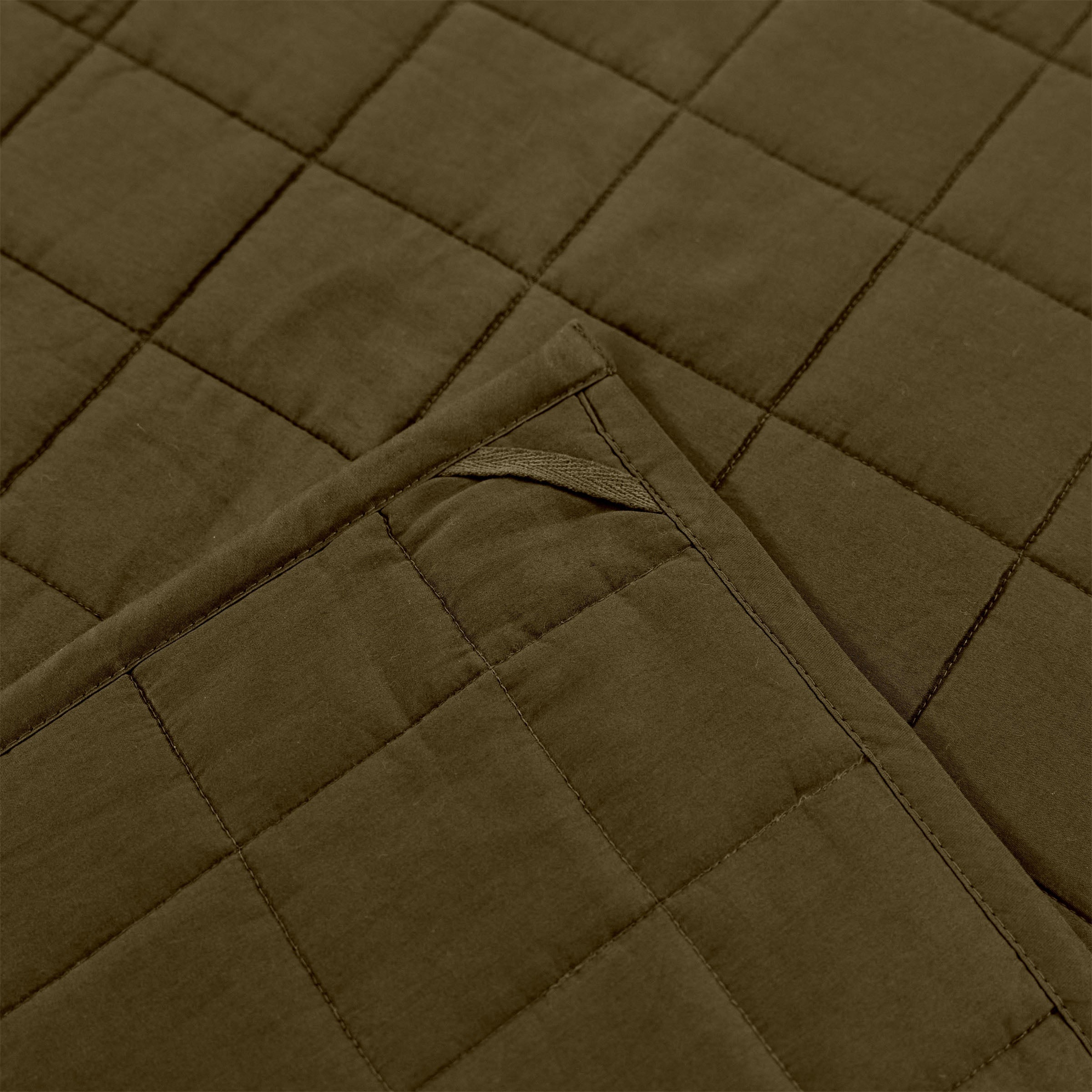 Classic Moss Organic Cotton Quilts