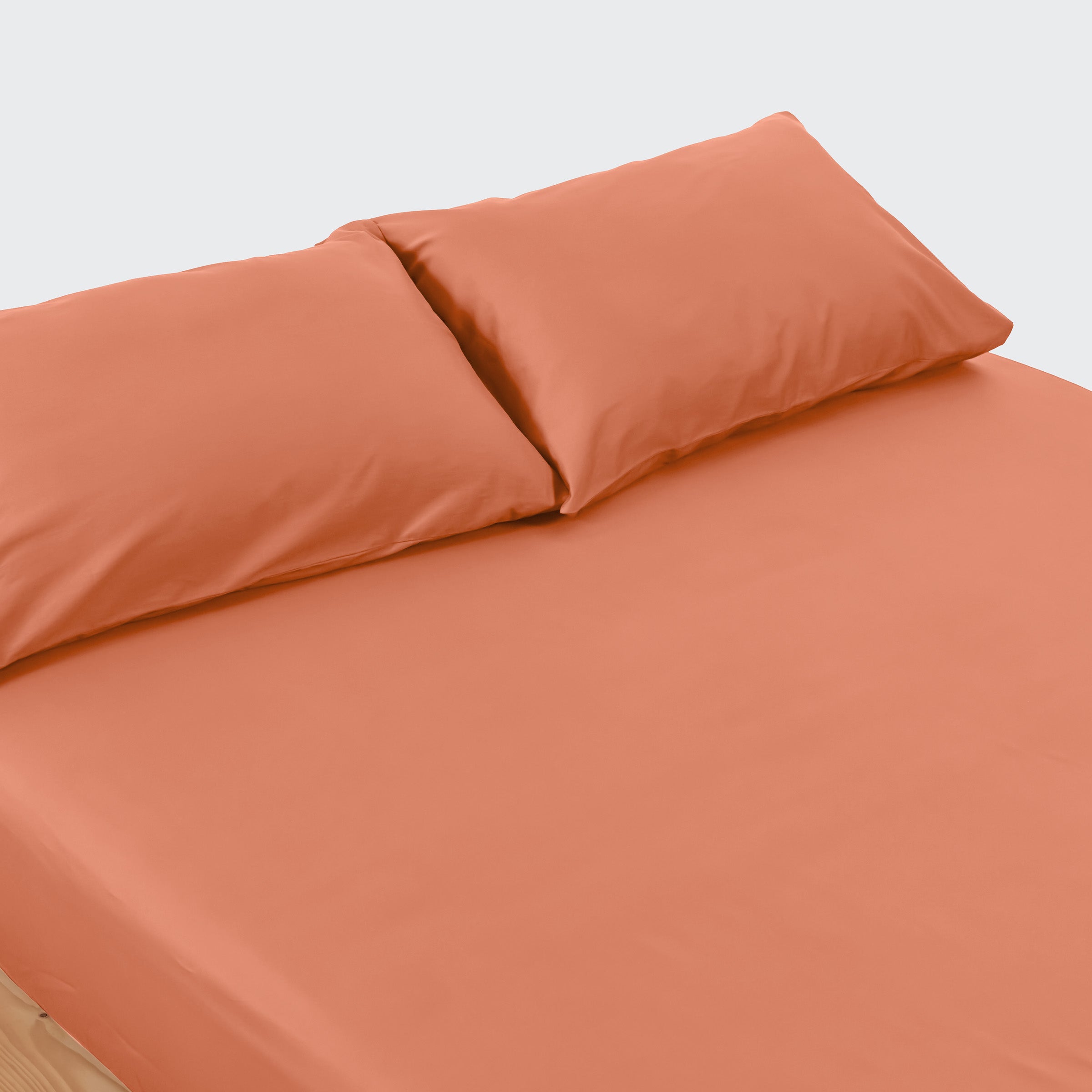 Classic Peach Fitted Sheet Set