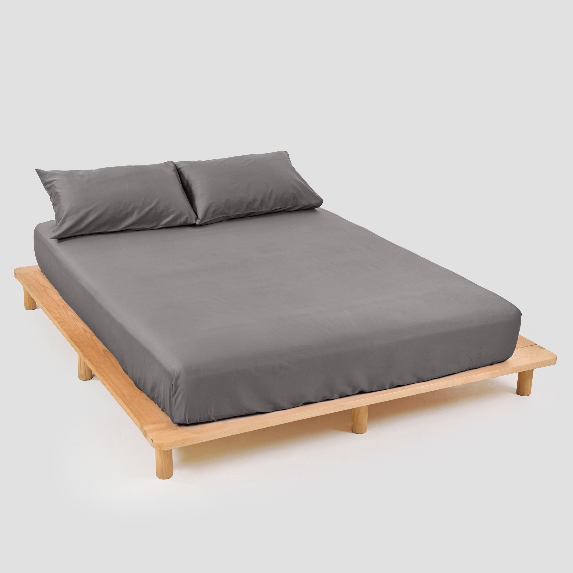 Classic Stone Fitted Sheet Set