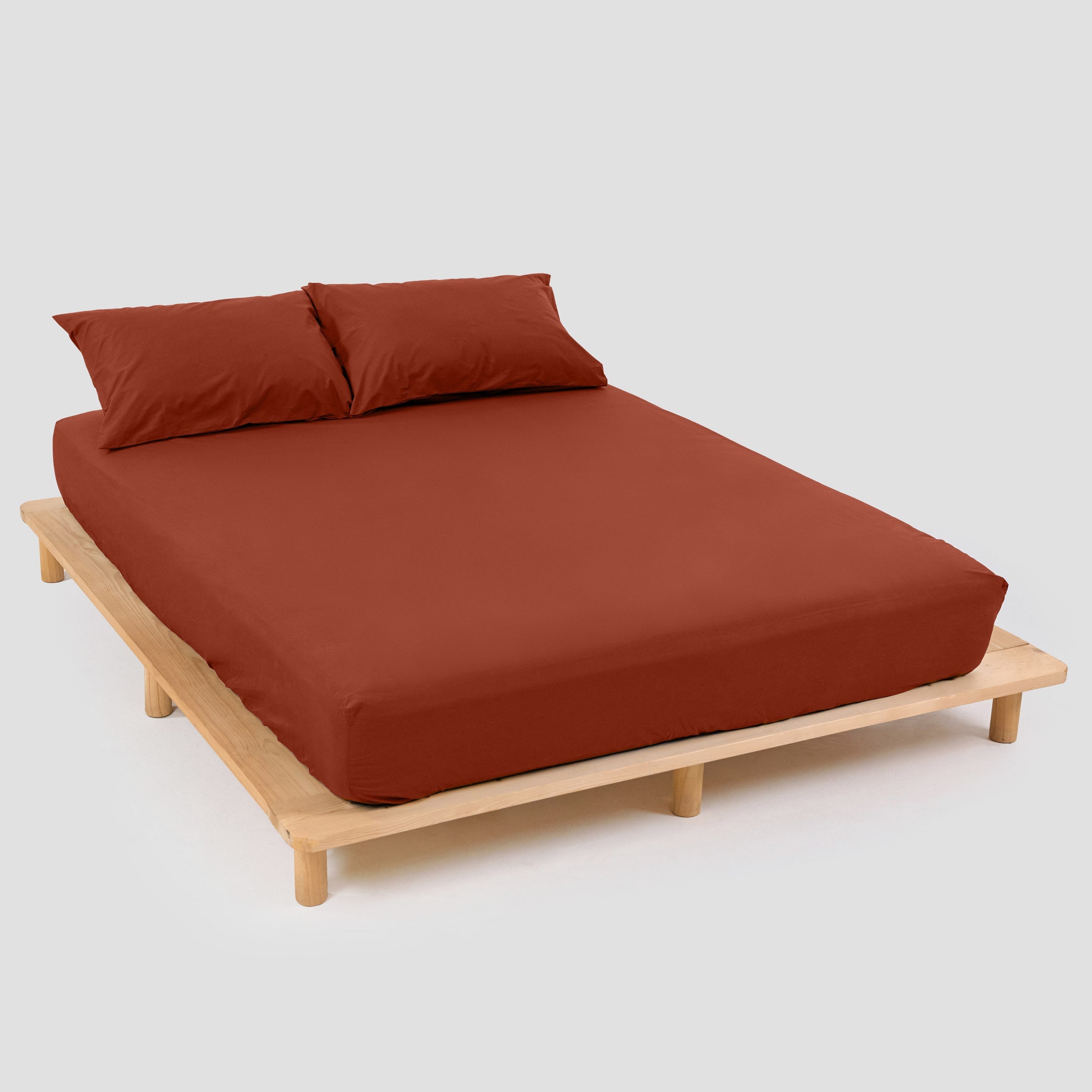 Crisp Clay Fitted Sheet Set