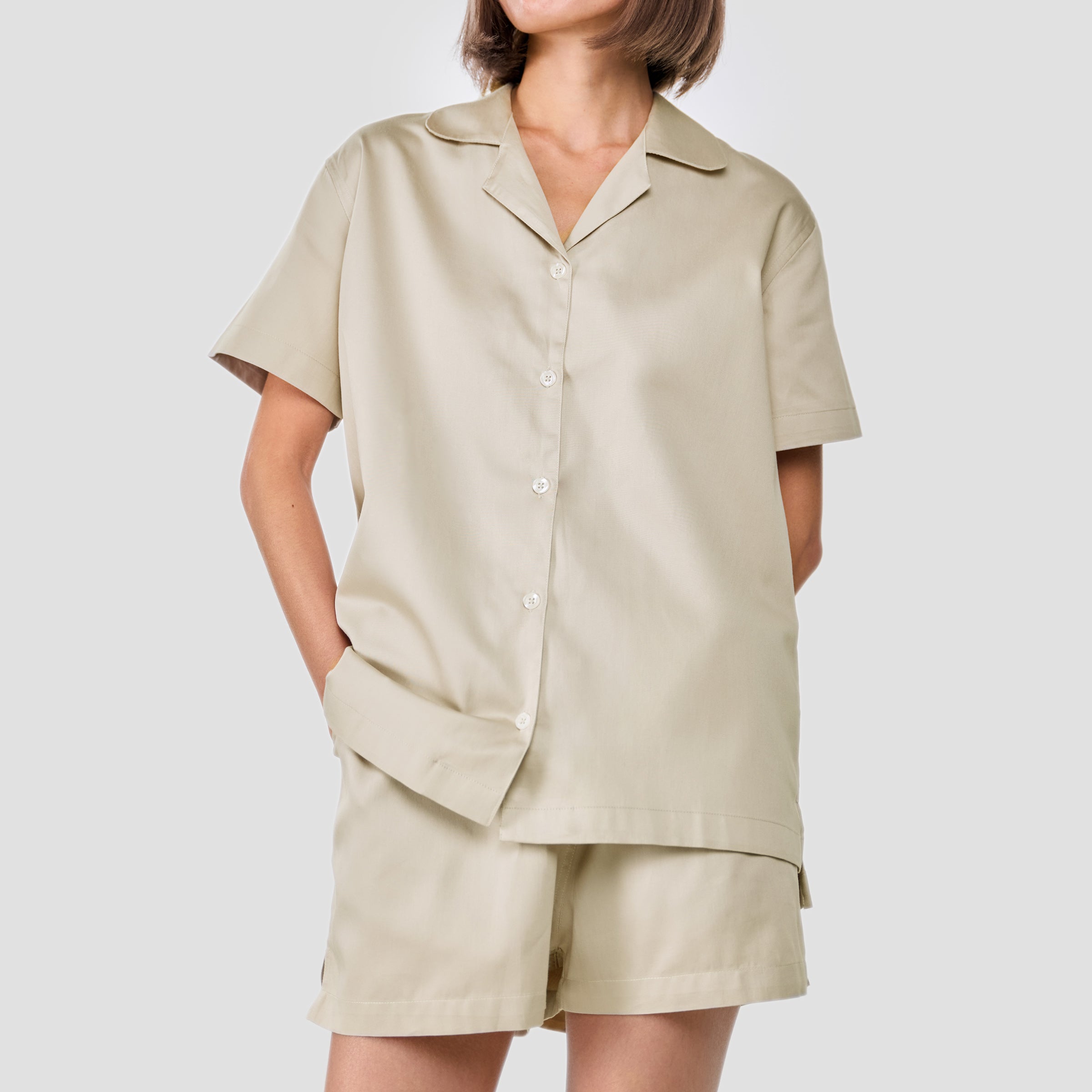 Organic Cotton Women's Loungewear Shirt