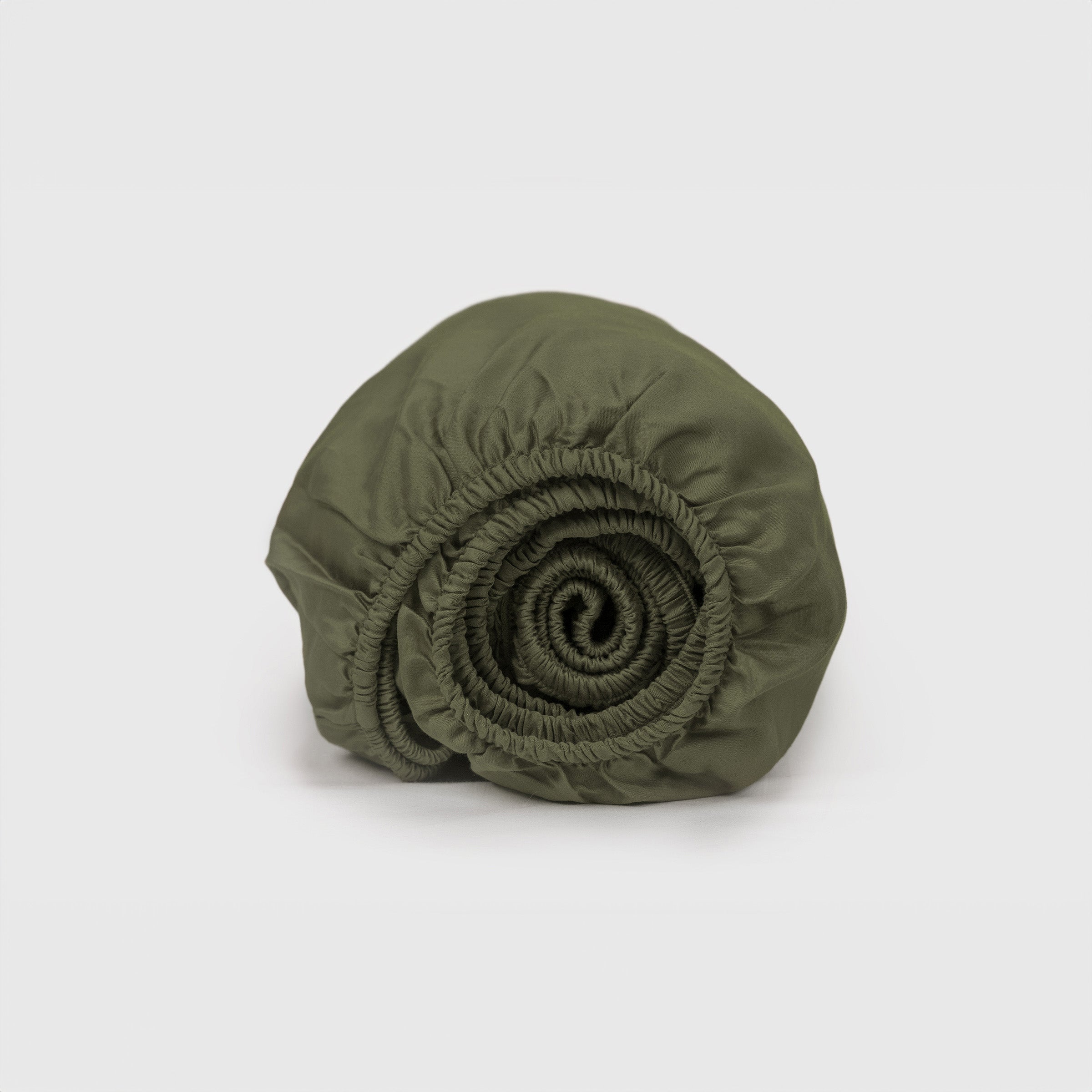 Crisp Olive Fitted Sheet