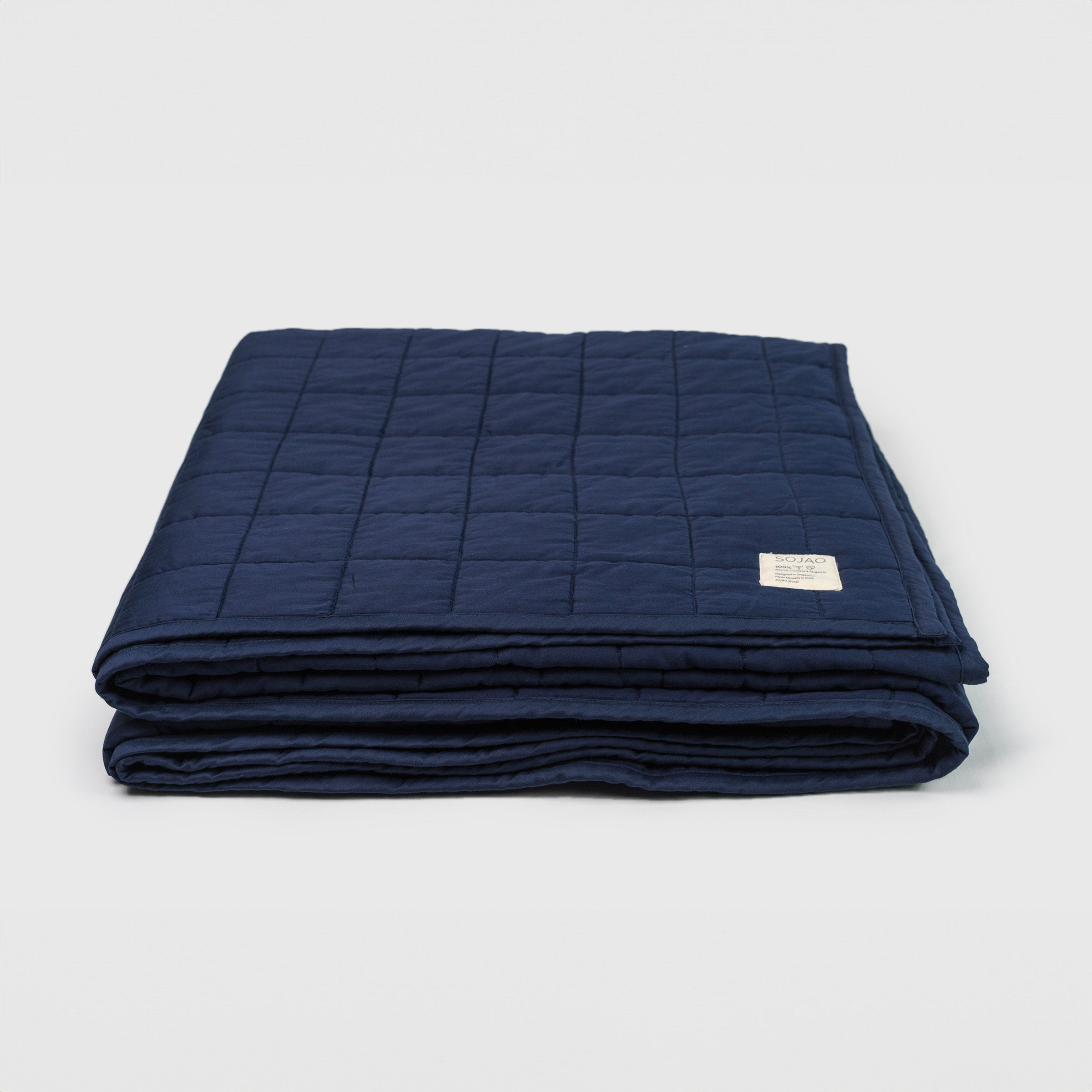 Classic Navy Organic Cotton Quilts