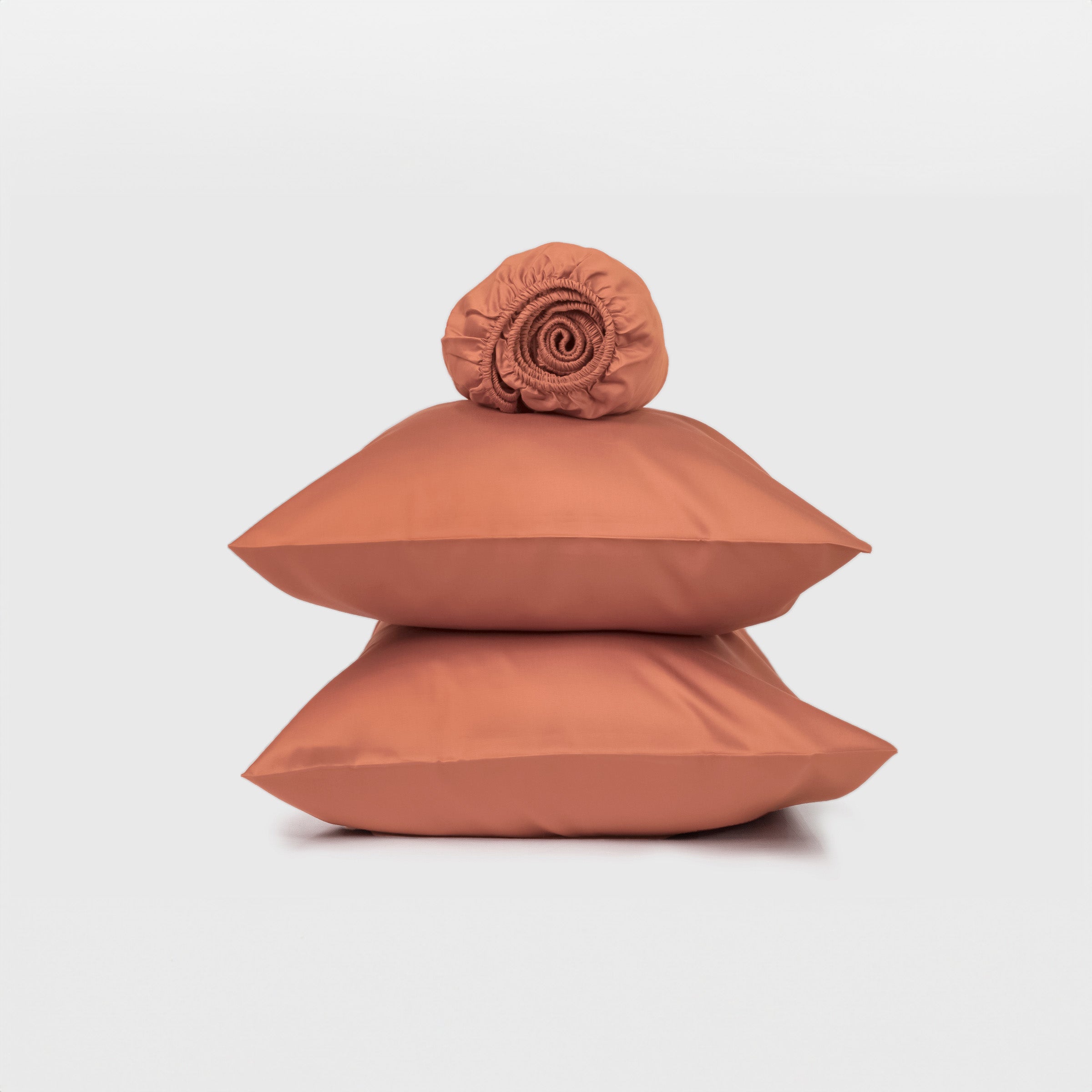 Classic Peach Fitted Sheet Set